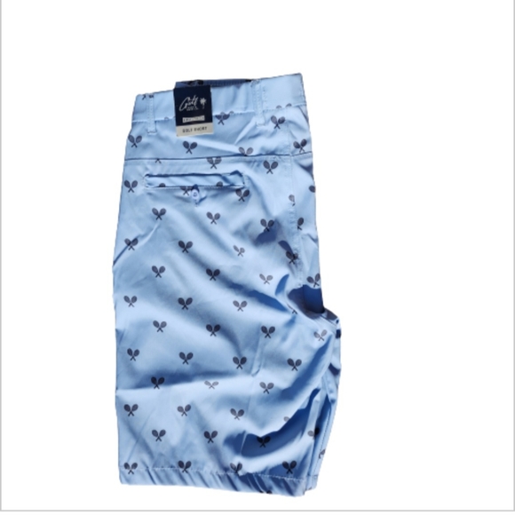 Men's Blue Golf Shorts NWT 32 - Picture 2 of 3